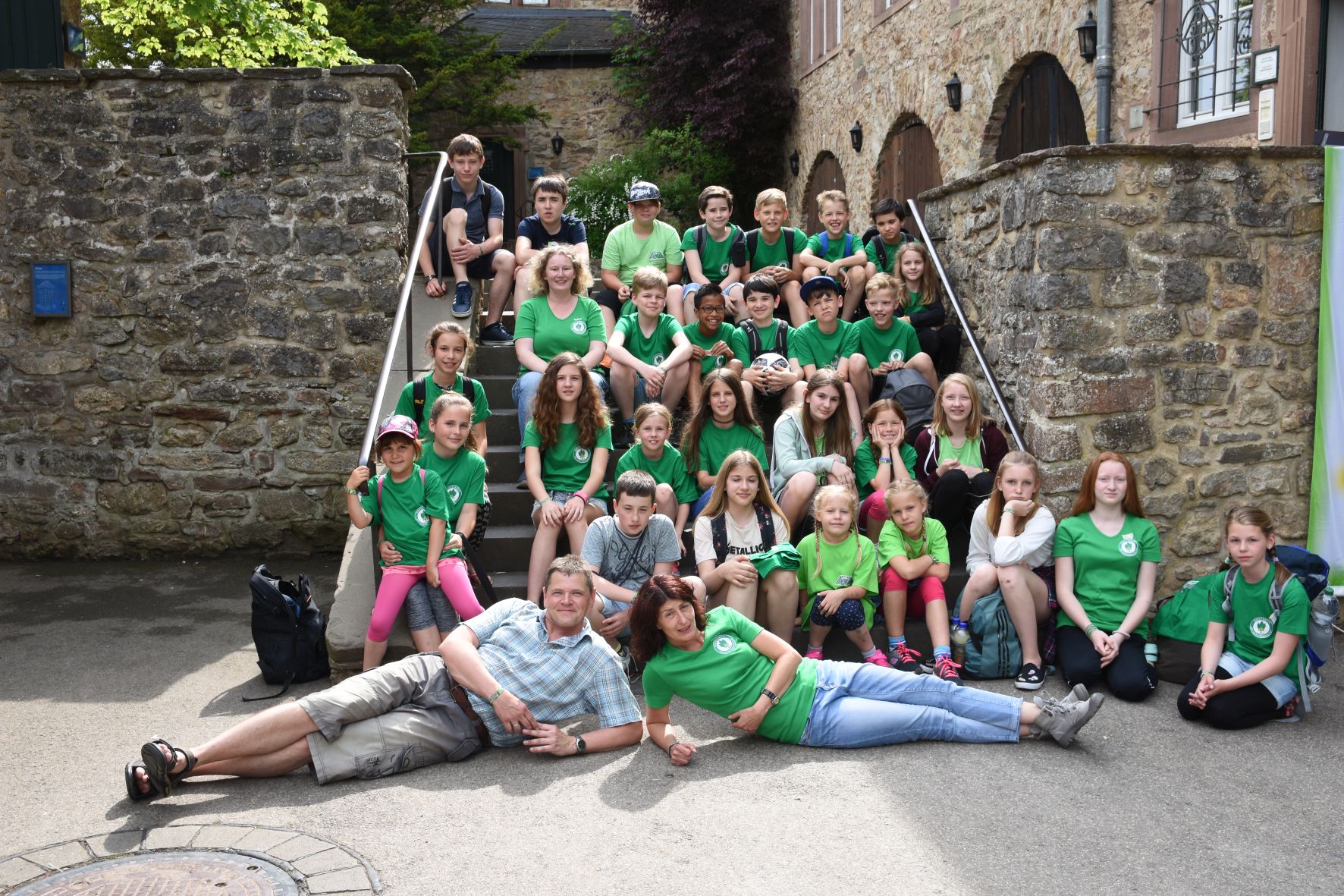 Wanderjugend im Eifelverein Pfingsttreffen 2017 auf Burg Blankenheim