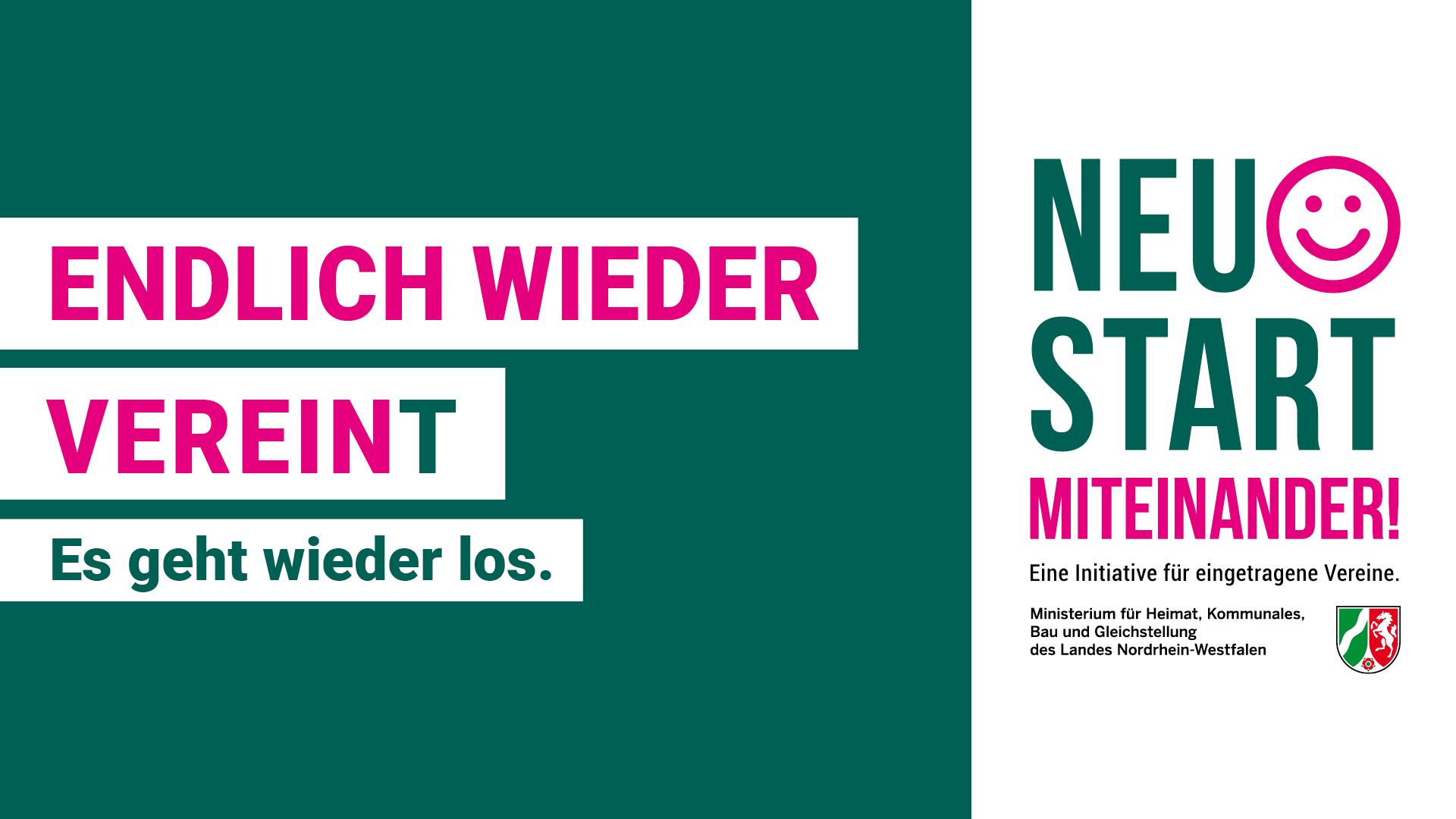 Website Banner Endlich wider vereint